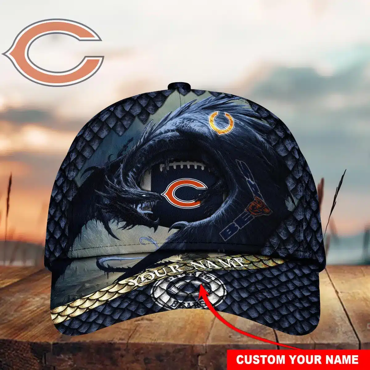 chicago bears classic cap gift for fans wty240941 fk8vp