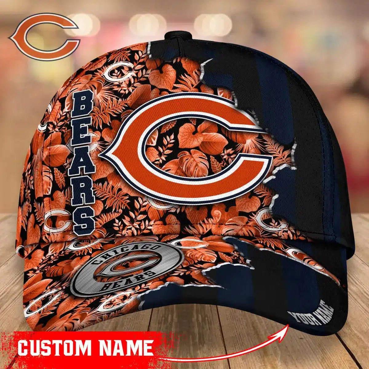 chicago bears classic cap gift for fans wty240942 qk93k