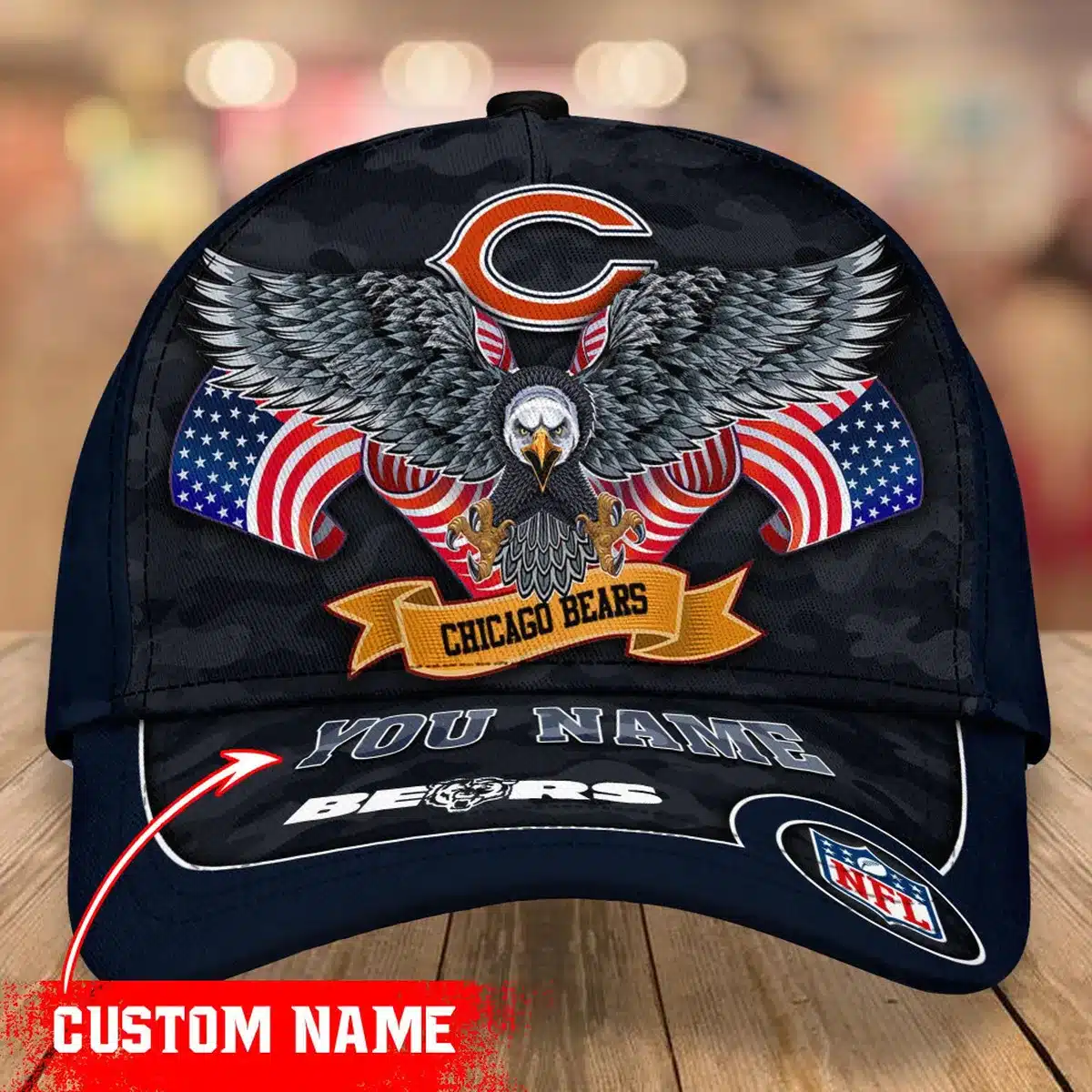 chicago bears classic cap gift for fans wty240949 dp18d