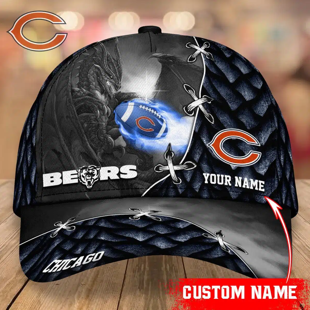 chicago bears classic cap gift for fans wty240950 mid81