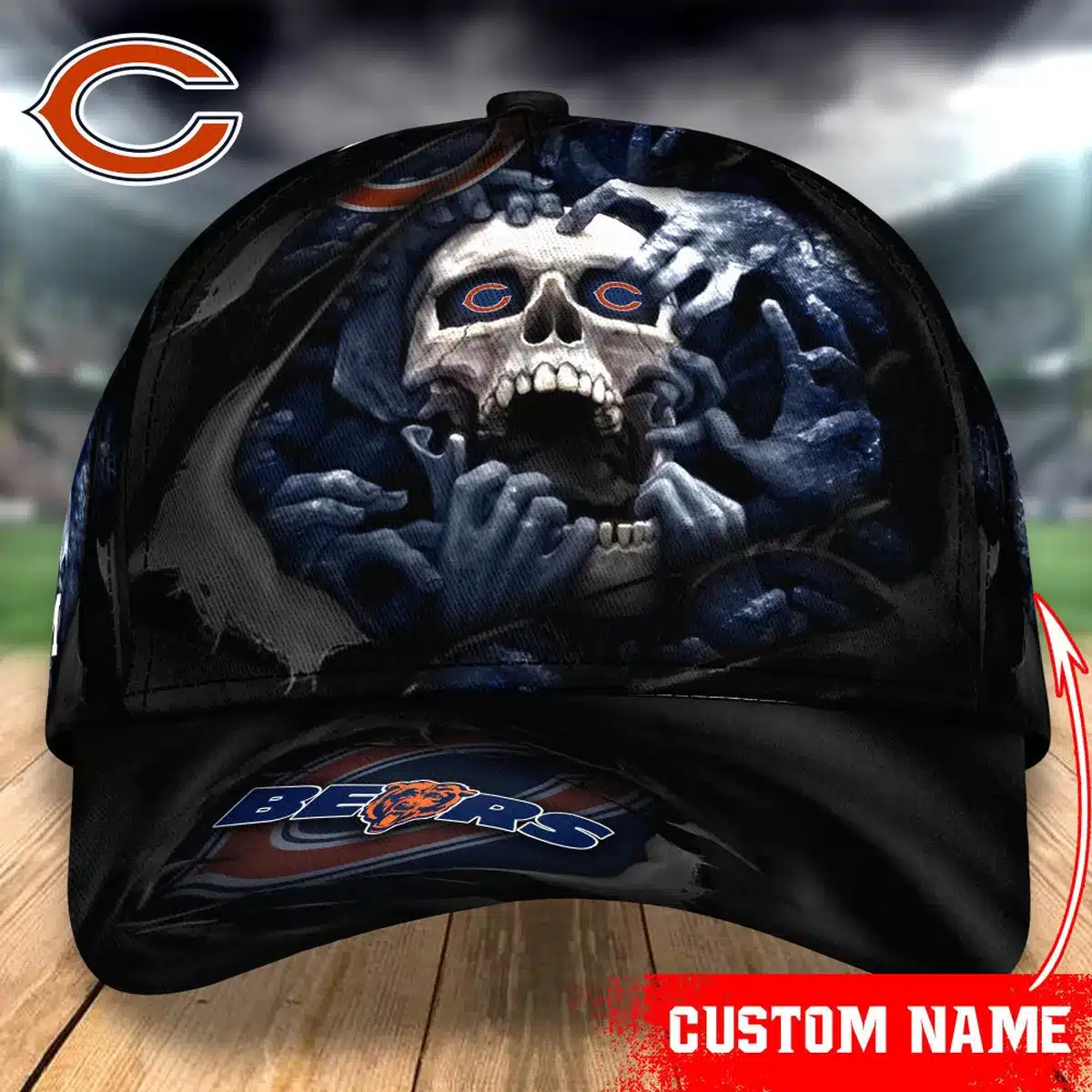 chicago bears classic cap gift for fans wty240962 vqfgm