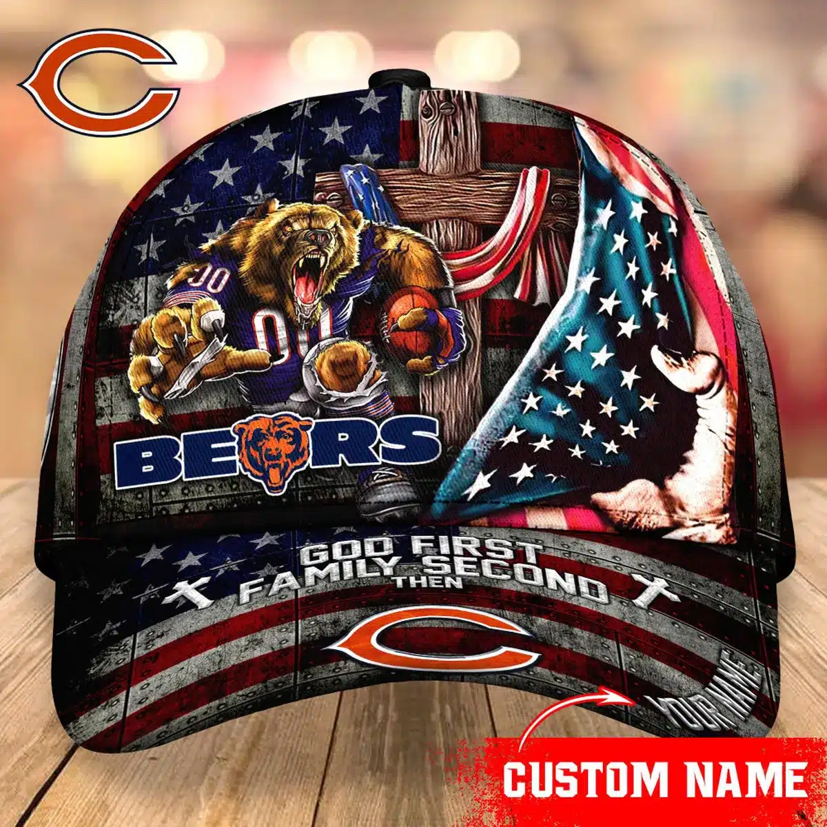 chicago bears classic cap gift for fans wty240971 hclam