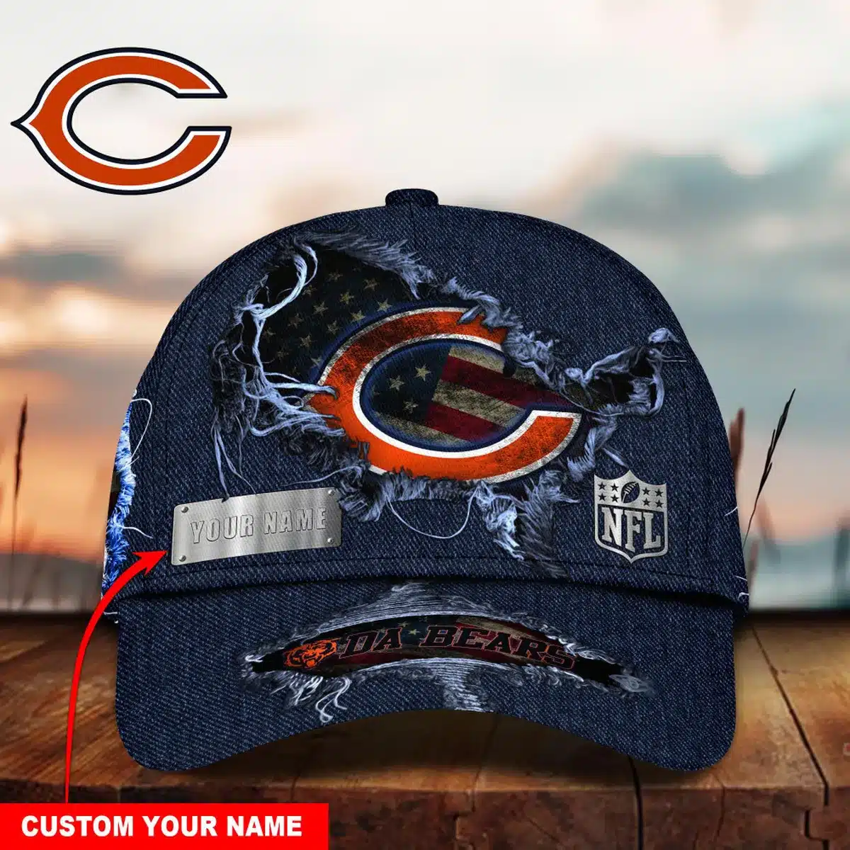 chicago bears classic cap gift for fans wty240973 vjqy6