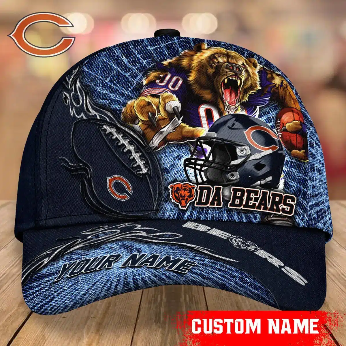 chicago bears classic cap gift for fans wty240975 cmocd