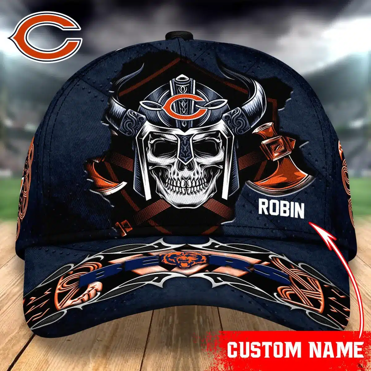 chicago bears classic cap gift for fans wty240978 dx9kc