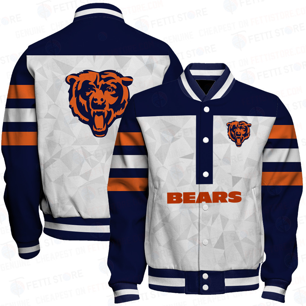 chicago bears nfl 2023 starter thursday night gridiron raglan unisex baseball varsity jacket baseball jacket all over print v6 sksvl