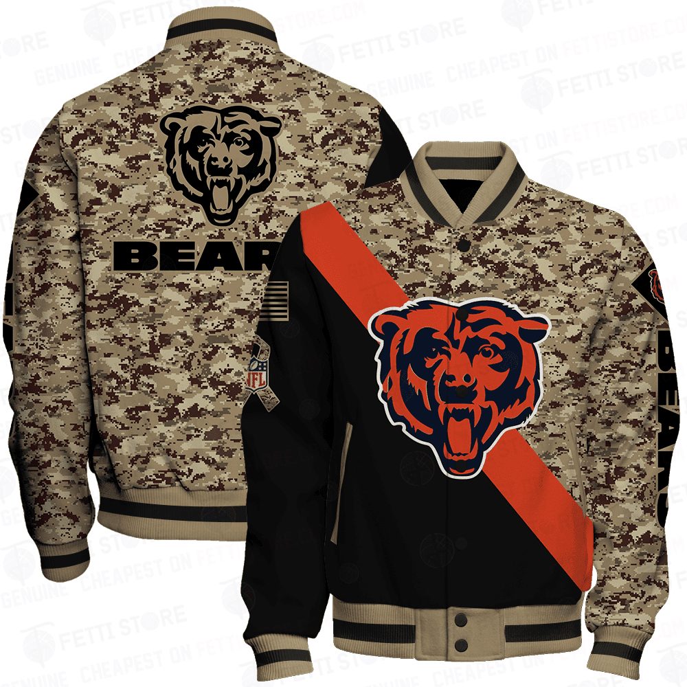 chicago bears nfl baseball varsity jacket baseball jacket all over print v1 etaho