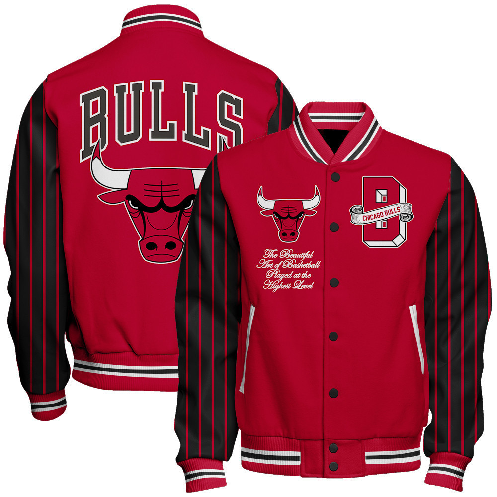 chicago bulls nba baseball varsity jacket baseball jacket all over print sh1 v10 qlvwf