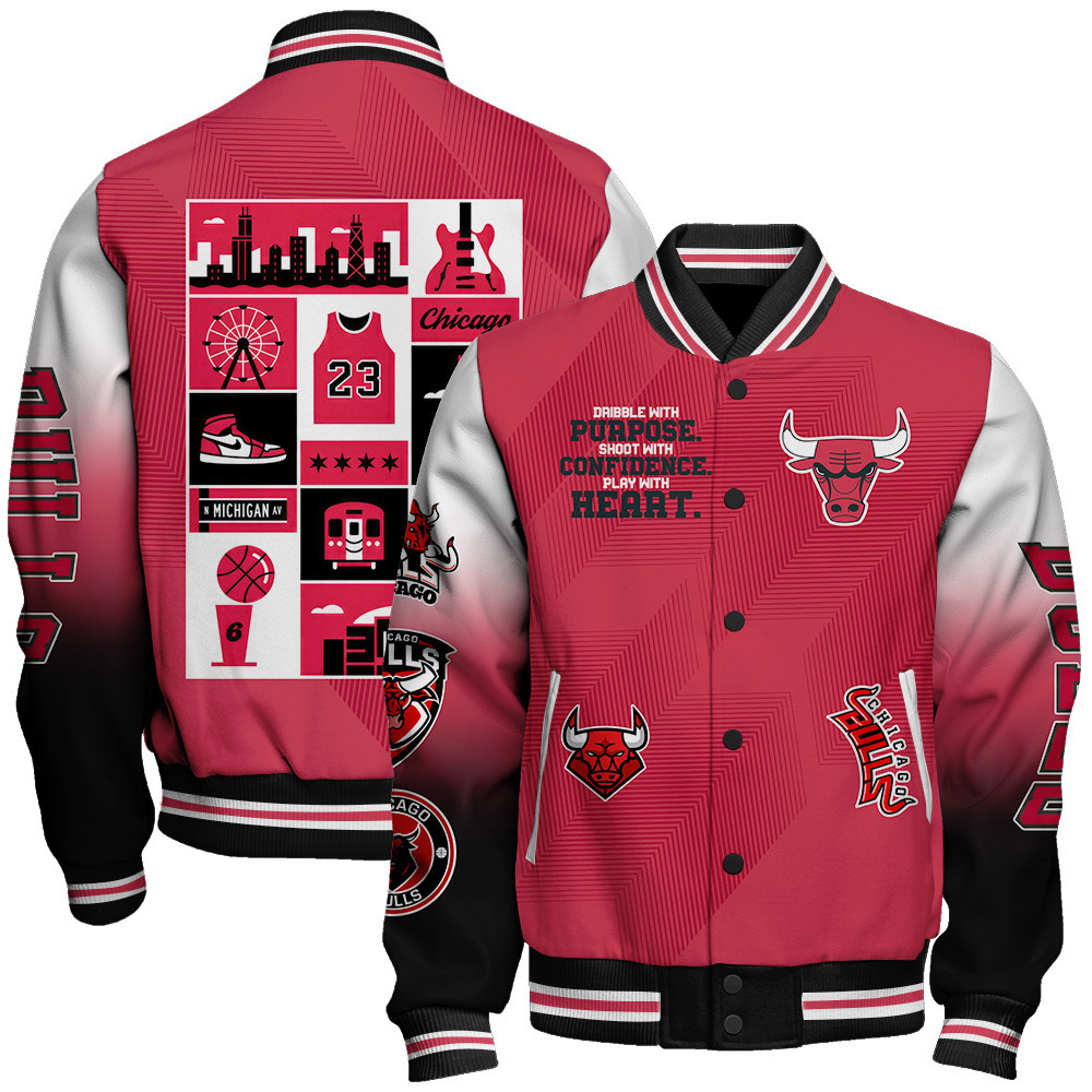 chicago bulls nba baseball varsity jacket baseball jacket all over print stm v4 9auel