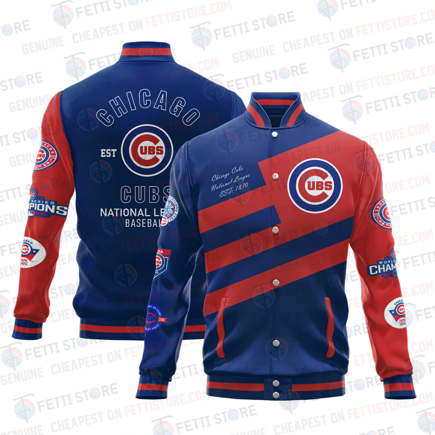 chicago cubs american league baseball baseball varsity jacket baseball jacket all over print sh1 twmed