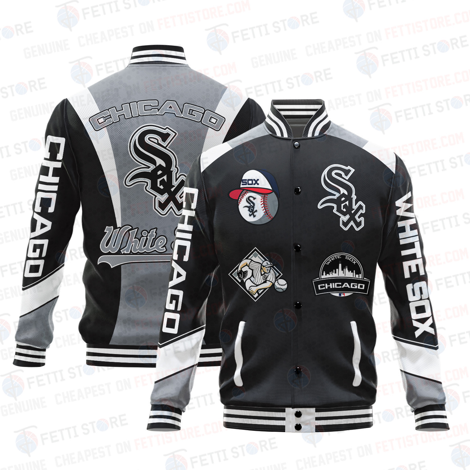 chicago white sox american league baseball baseball varsity jacket baseball jacket all over print sh1 v2 dzvgf