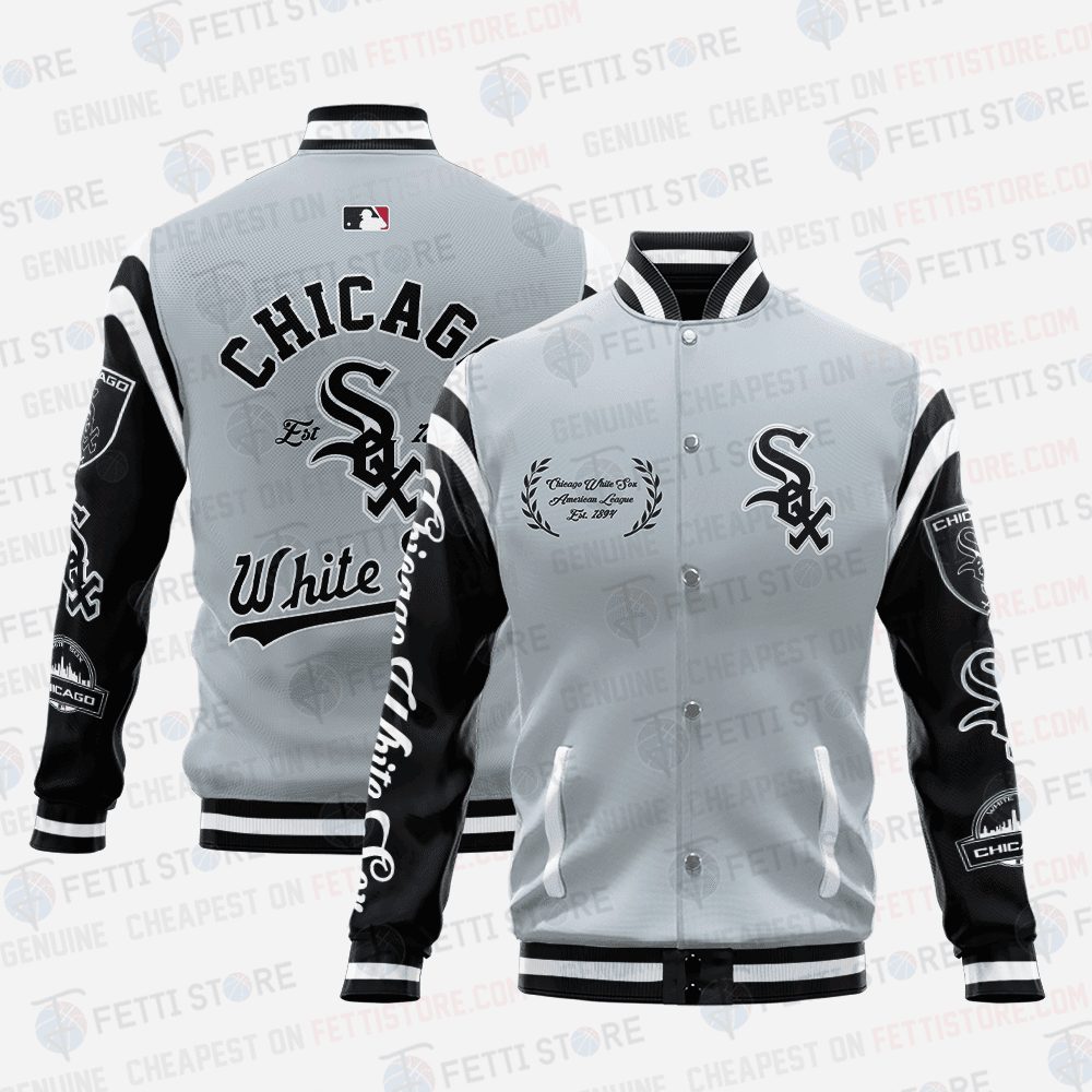 chicago white sox mlb baseball varsity jacket baseball jacket all over print sh1 v1 jxte7