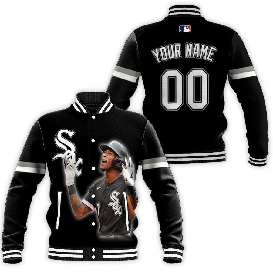 chicago white sox tim anderson 7 mlb great player black 3d personalized gift with personalized for white sox fans baseball jacket button up zipper hooded all over print mlb smlzj