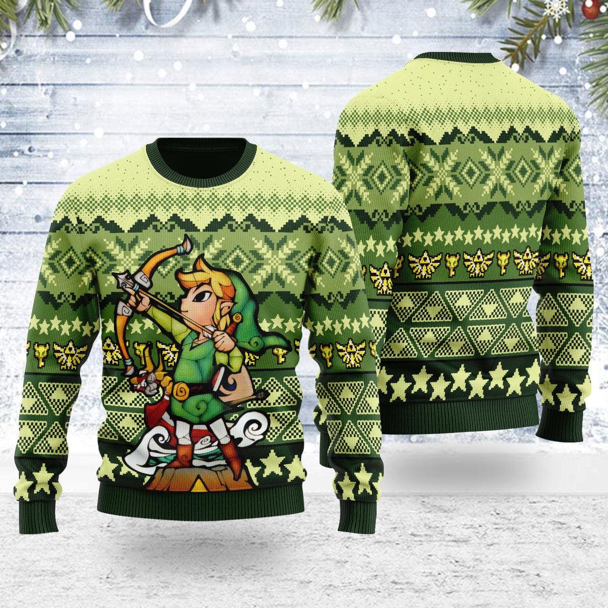 christmas sweater art from the wind waker 04 gearhomie com 1