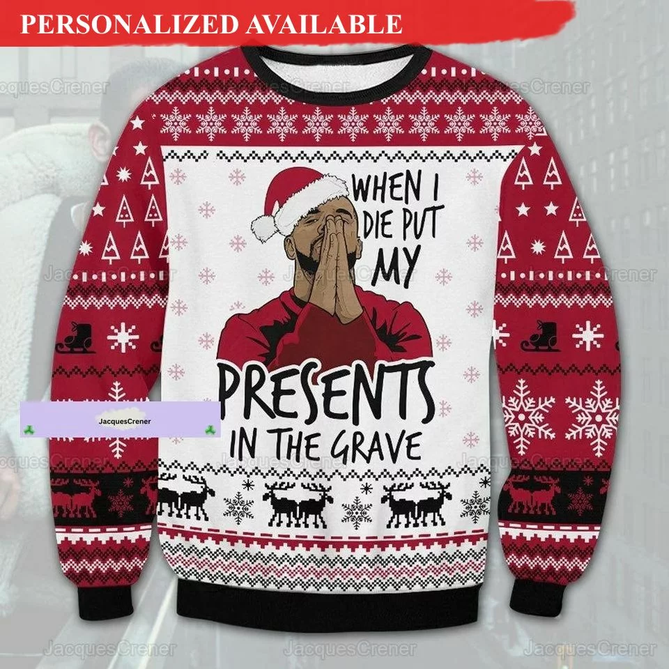 christmas funny meme drake ugly sweater 1474