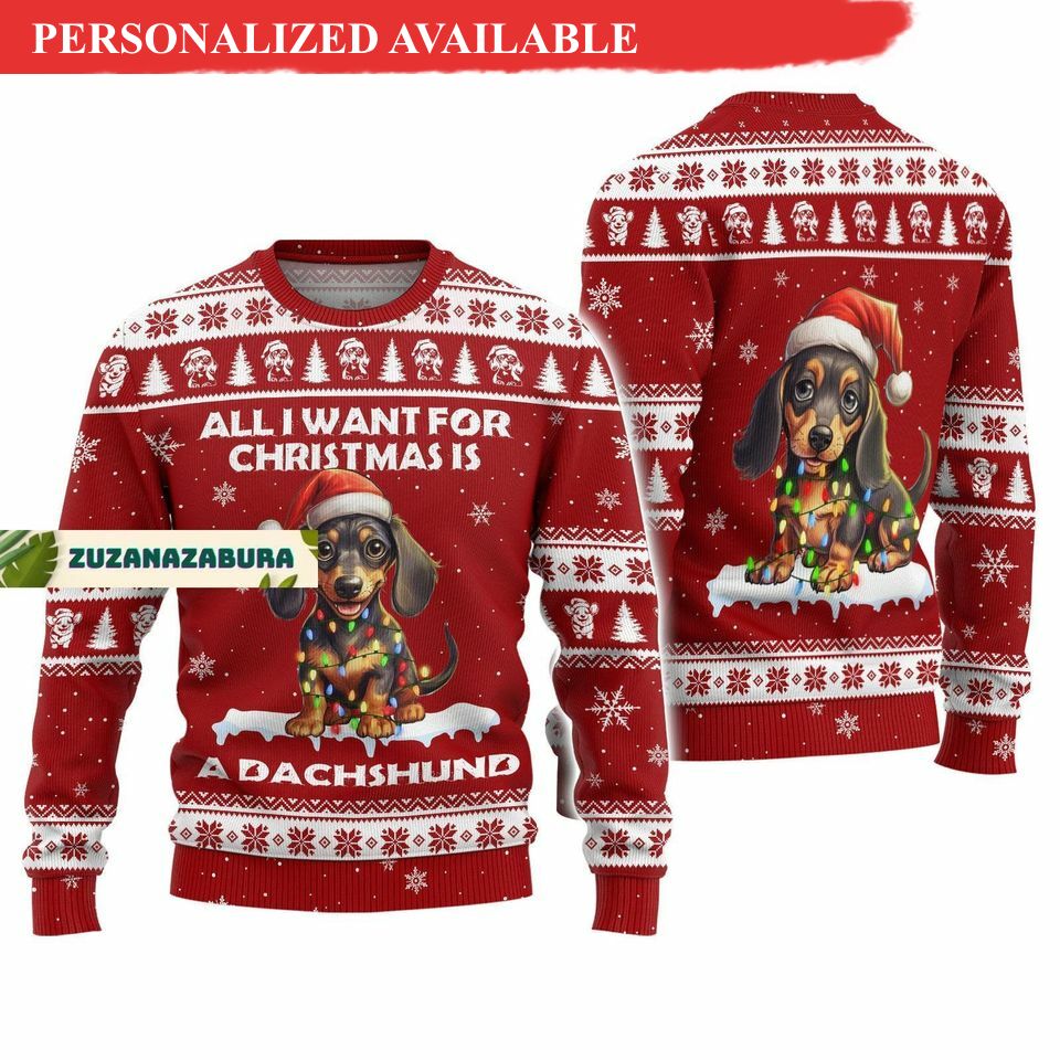 christmas gift dachshund christmas sweater dachshund gift 8478