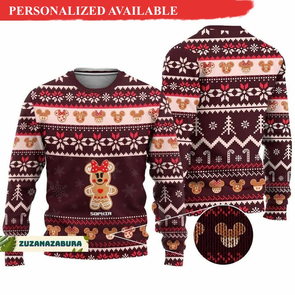 christmas gift gingerbread sweater christmas sweater 8274