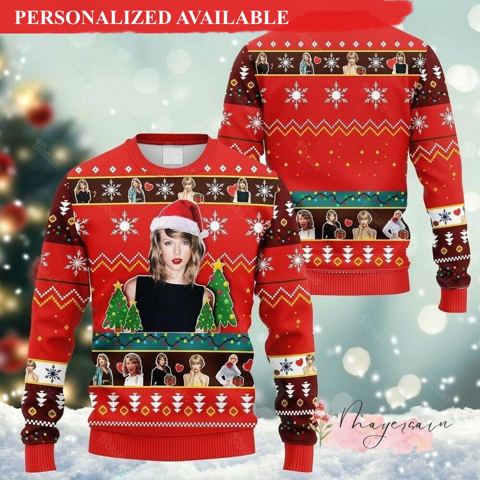 christmas gift music lover ugly christmas sweater 8040