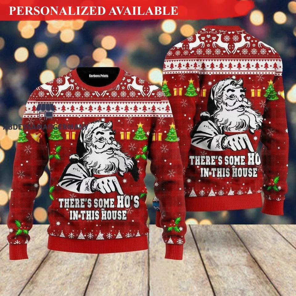 christmas gift santa claus sweater christmas sweater 8975