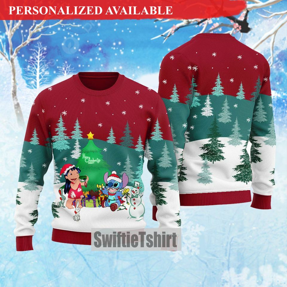 christmas gift stitch ugly christmas sweater stitch ugly sweater 5265