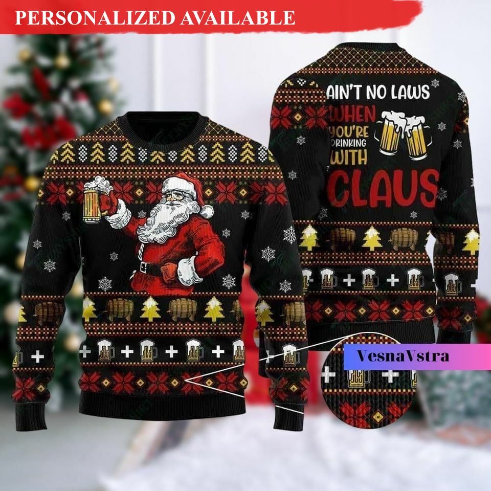 christmas santa claus sweater ugly christmas sweater 6533