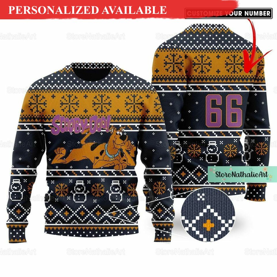 christmas scooby doo sweater scooby doo men sweater 4380