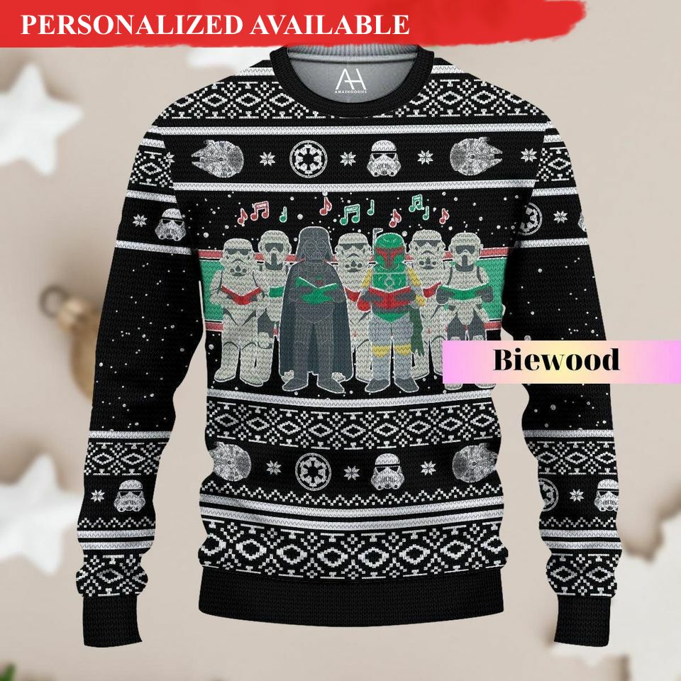 christmas star wars sweater star wars ugly sweaters 3363