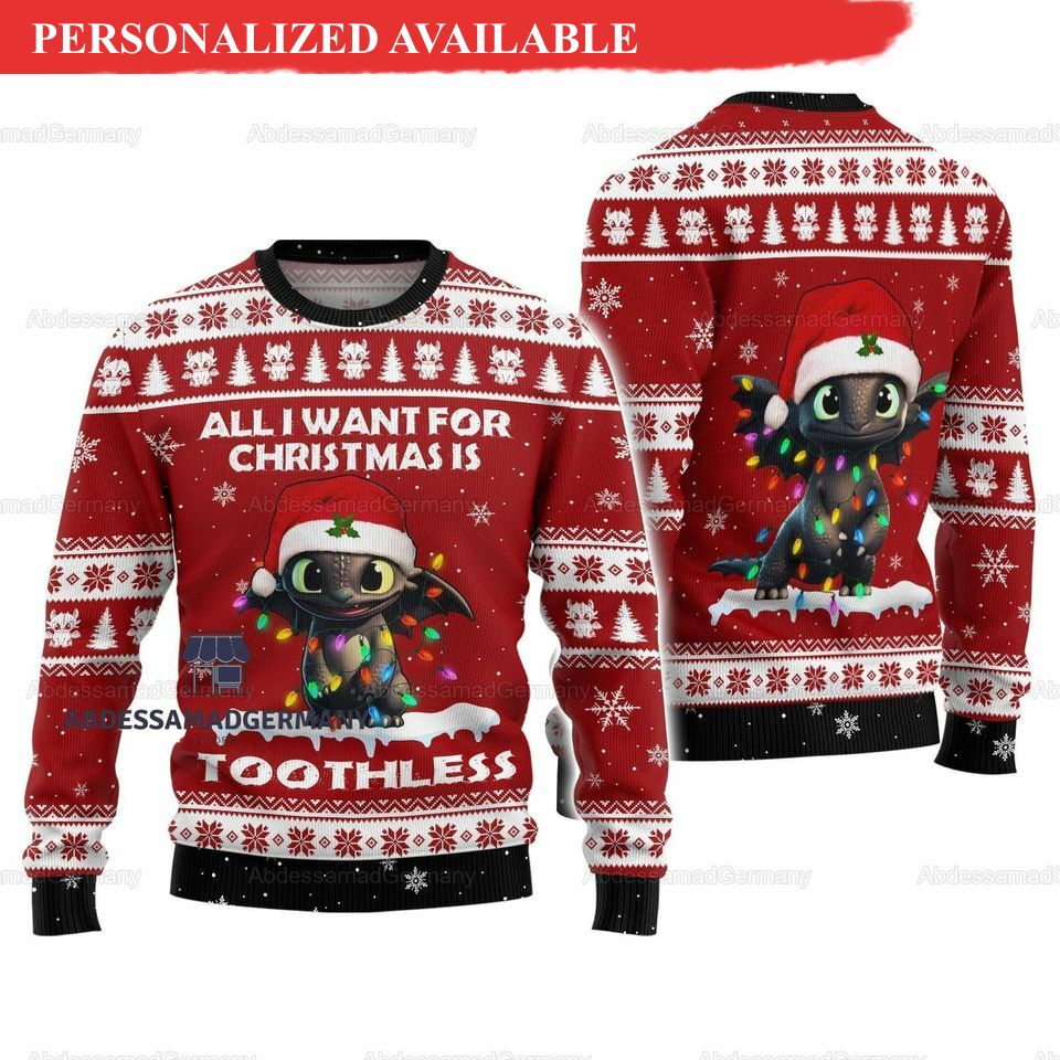 christmas toothless sweater toothless sweater 4891