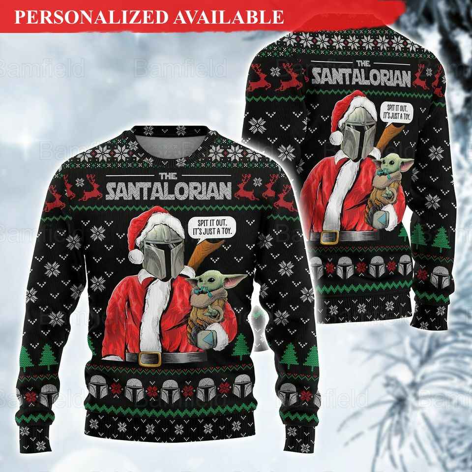 christmas ugly sweater star wars sweater 8396