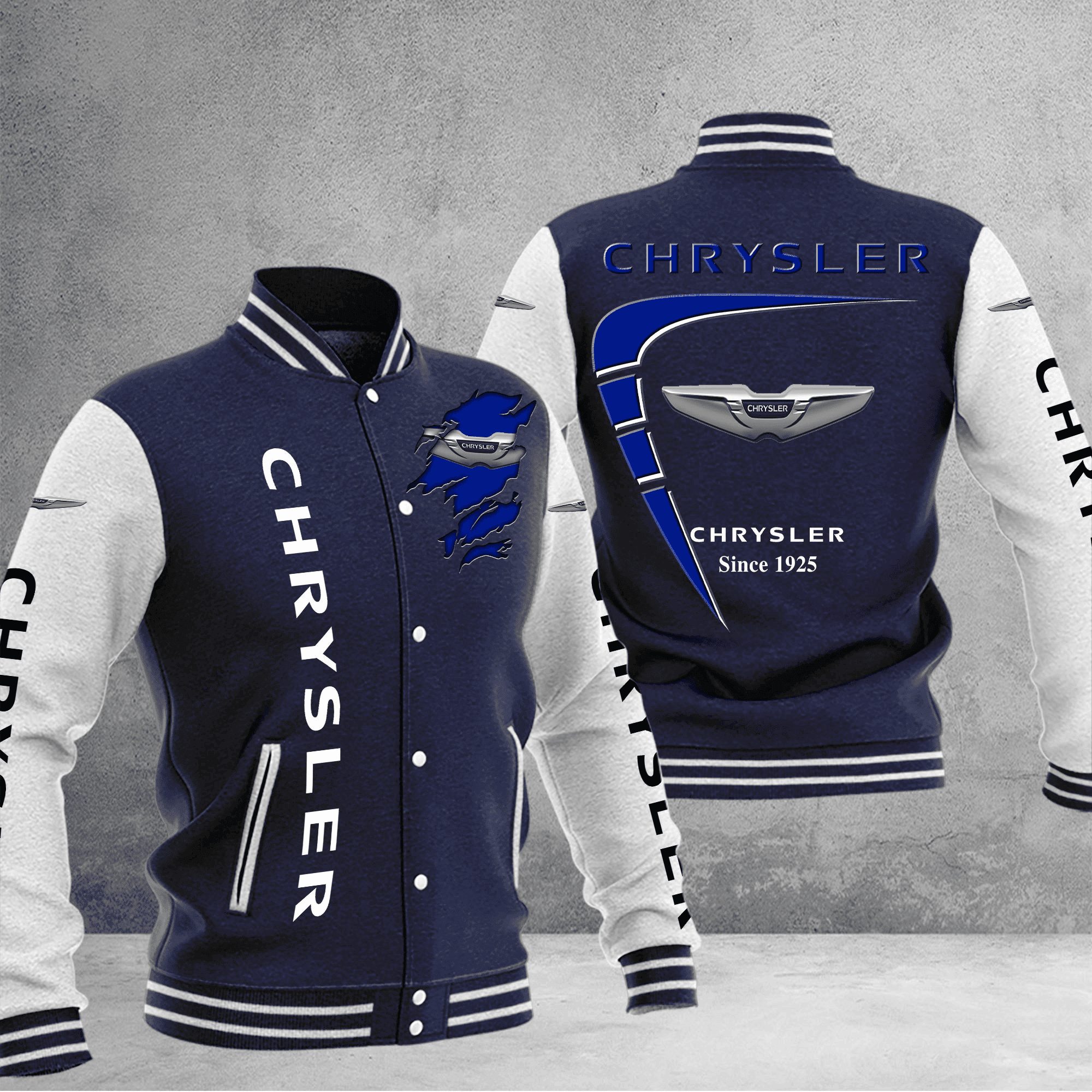 chrysler baseball varsity jacket baseball jacket all over print zmcrx