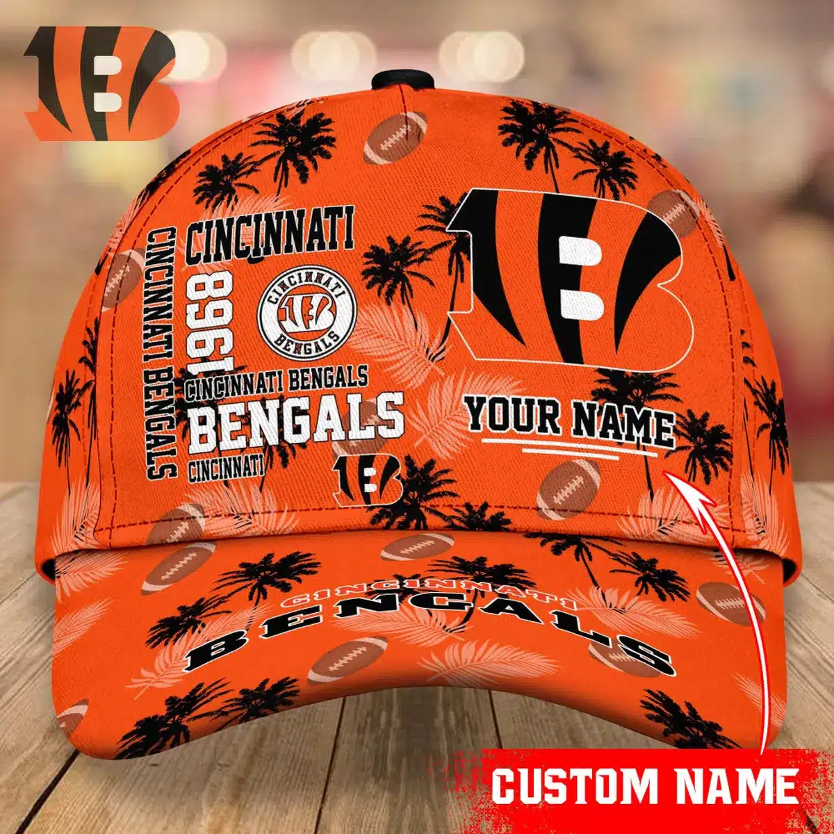 cincinnati bengals classic cap gift for fans wty241007 nxh0l