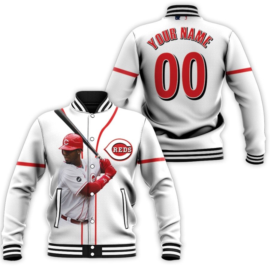 cincinnati reds ken griffey jr 30 mlb great player 2019 white 3d personalized gift with personalized for reds fans baseball jacket button up zipper hooded all over print mlb xaagn