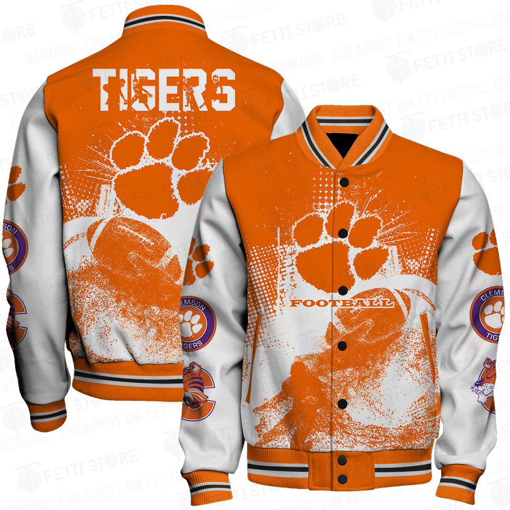 clemson tigers ncaa division i football baseball varsity jacket baseball jacket all over print sh1 v1 brtfc