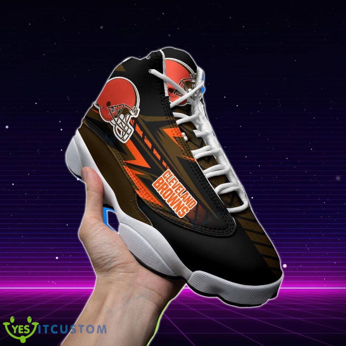 cleveland browns air jordan 13 sneakers best gift for men and women