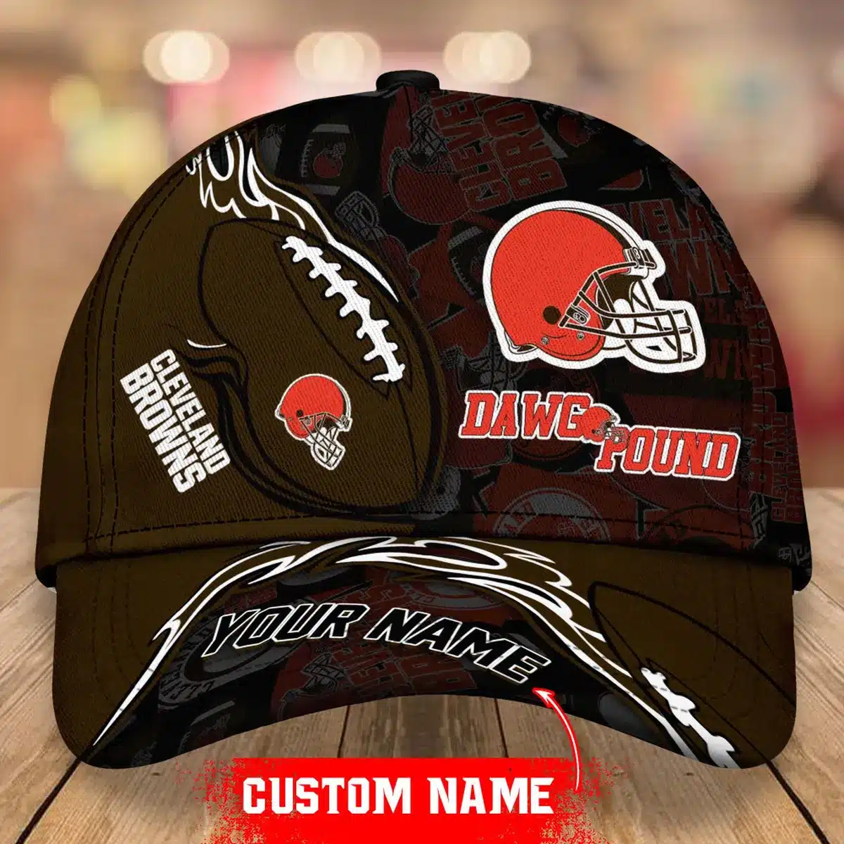 cleveland browns classic cap gift for fans wty241101 5zbwo