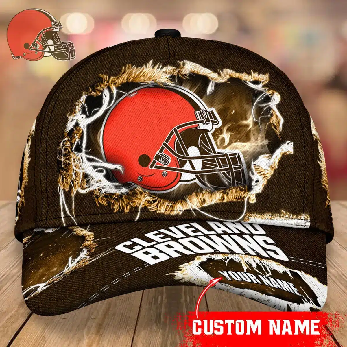 cleveland browns classic cap gift for fans wty241115 ld6bc