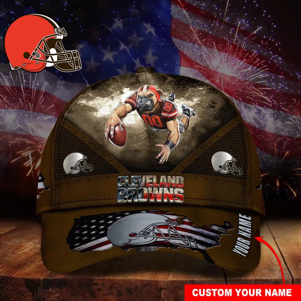 cleveland browns classic cap gift for fans wty241127 ad6dv