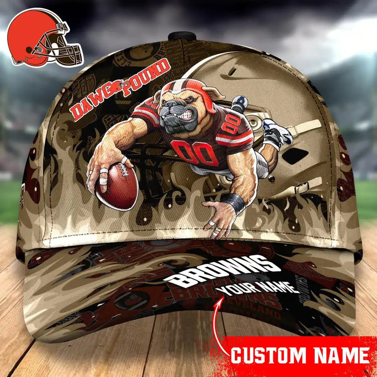 cleveland browns classic cap gift for fans wty241157 thf1x