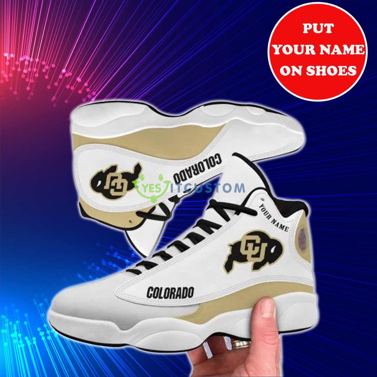 colorado buffaloes best custom name air jordan 13 shoes