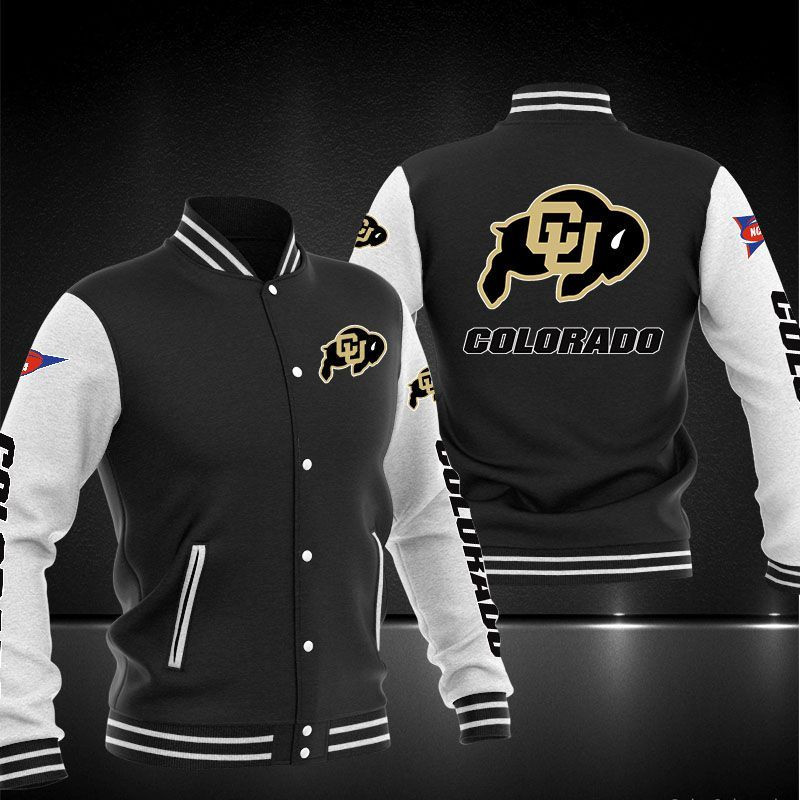 colorado buffaloes ncaa baseball varsity jacket baseball jacket all over print v8umu