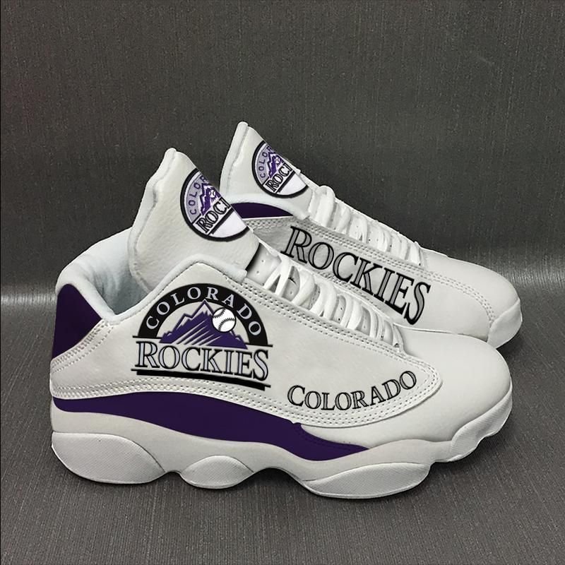 colorado rockies mlb teams football big logo sneaker 34 gift for vcio7