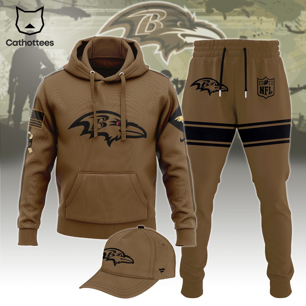 comfimerch baltimore ravens nfl personalized combo hoodie and jogger for fans nbzkk