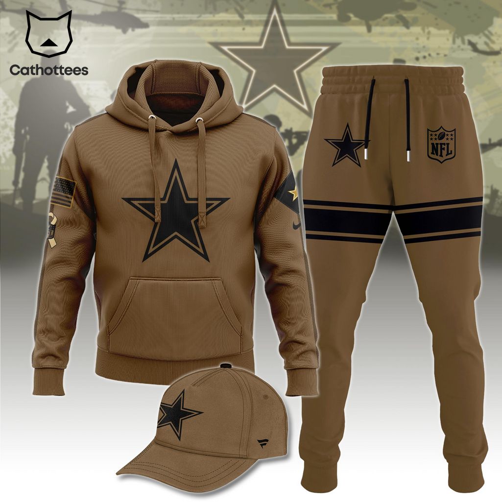 comfimerch dallas cowboys nfl personalized combo hoodie and jogger for fans 4gm46