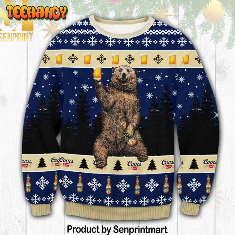 coors banquet bear knitting pattern ugly xmas sweater sgoky