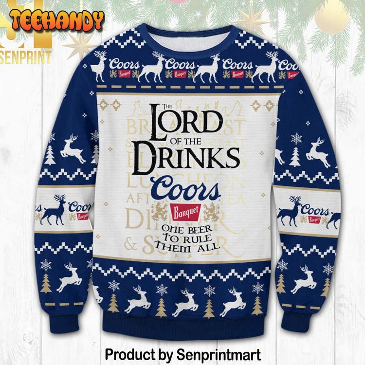 coors banquet lord of the rings 3d printed ugly xmas sweater 1jqw7