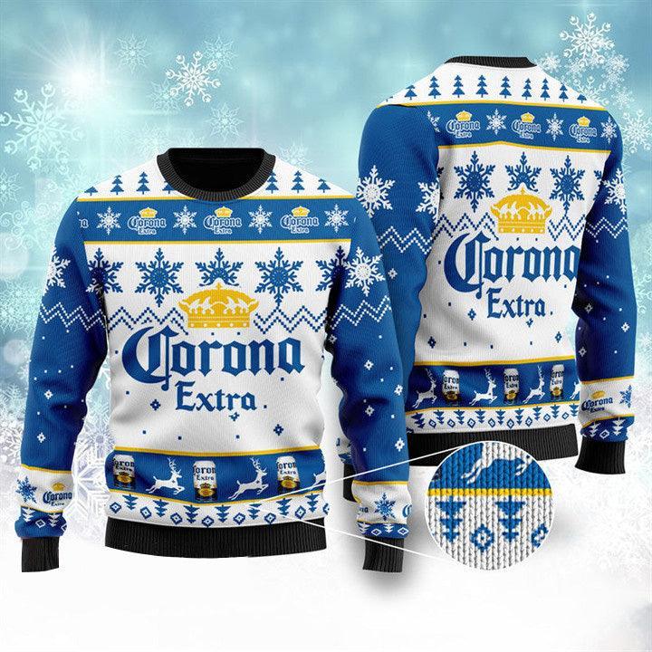 corona extra christmas sweater flexiquor com