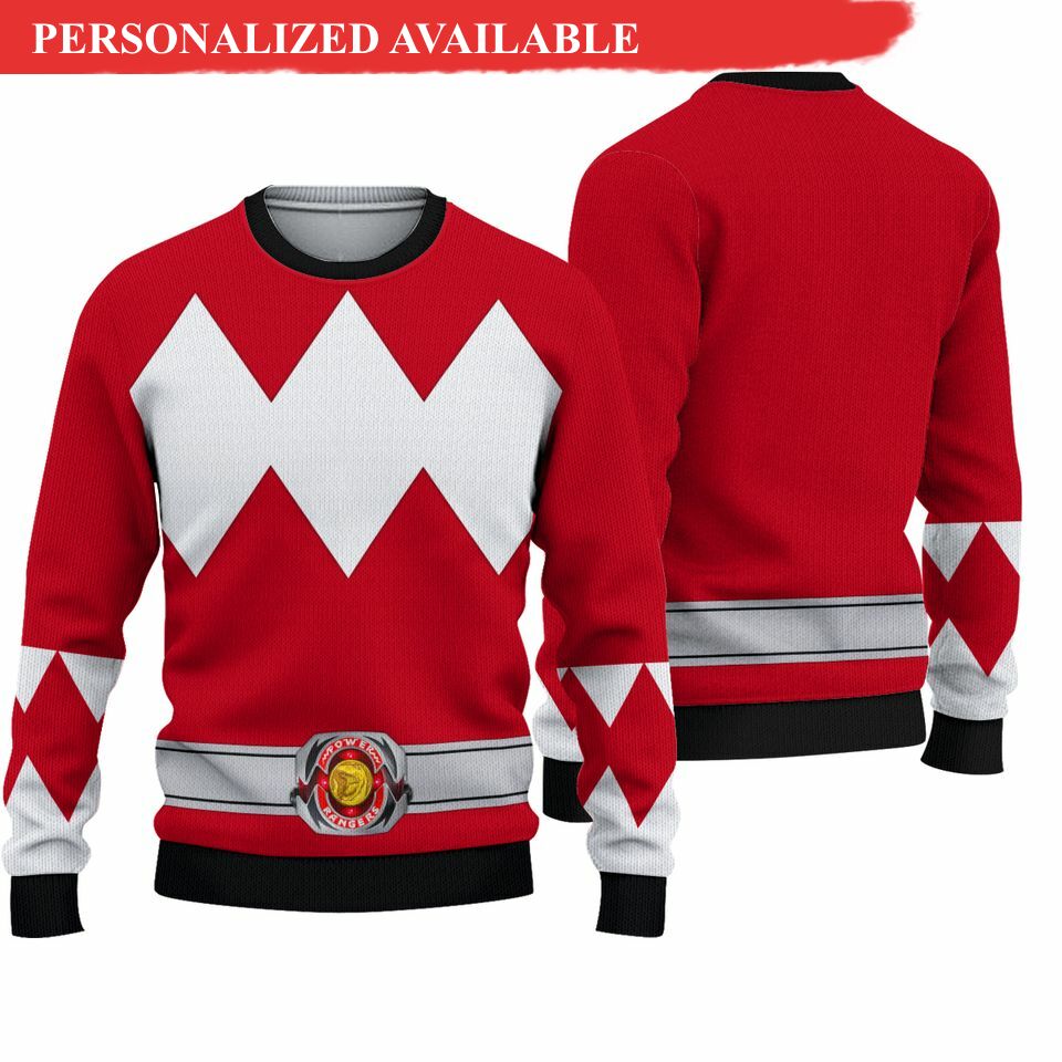 costume red ranger mmpr cosplay costume halloween 3d sweatshirt 2019