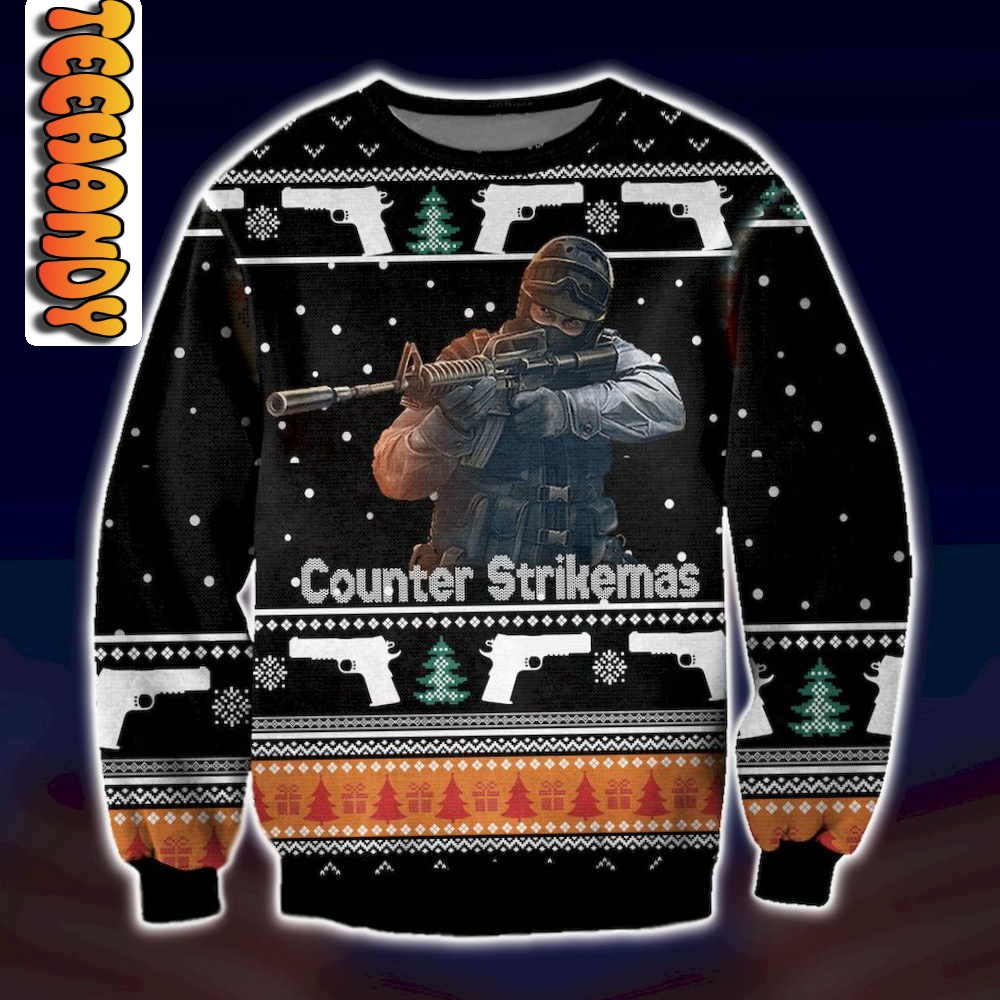 counter strike ugly christmas sweater20785