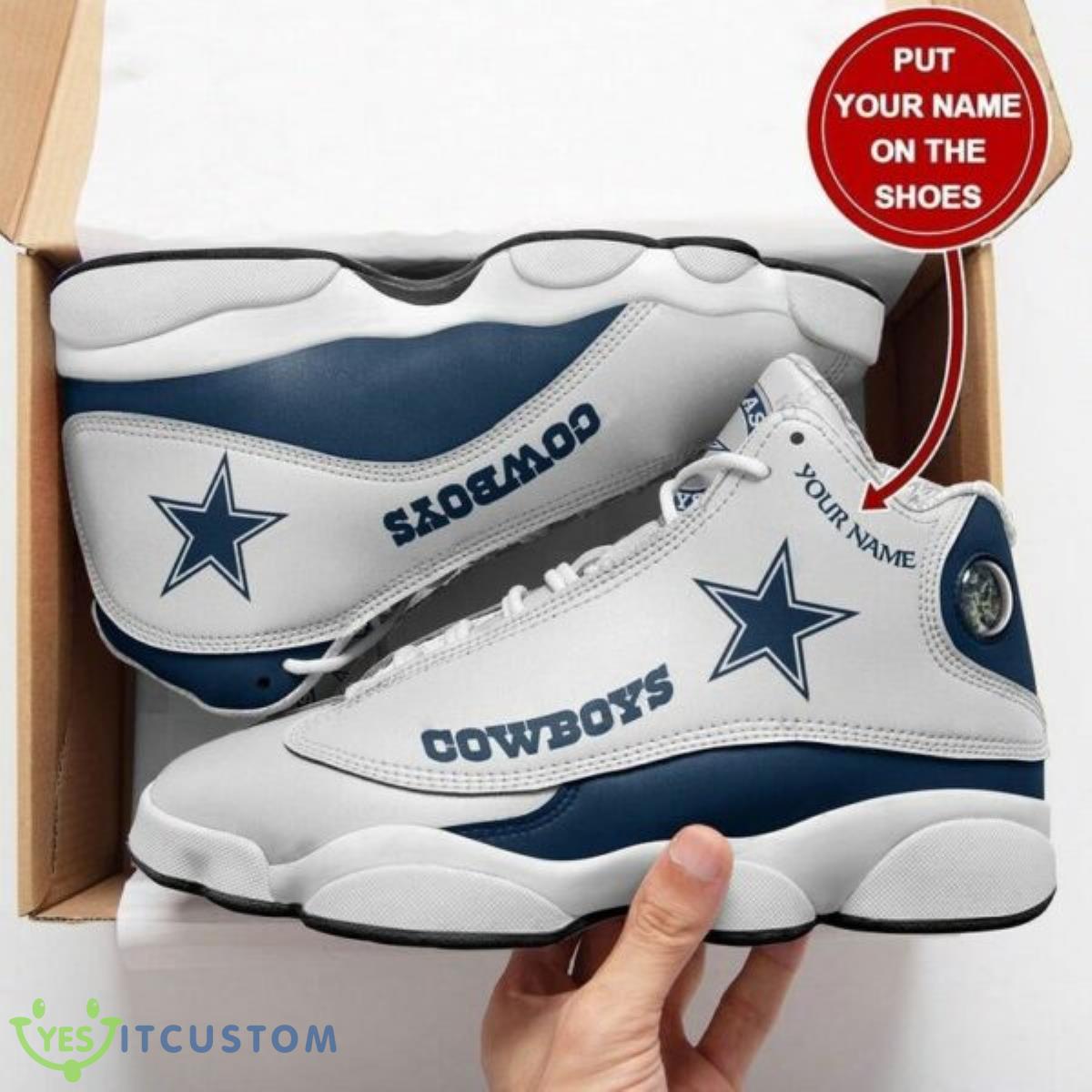 custom name dallas cowboys nfl air jordan 13 impressive gift