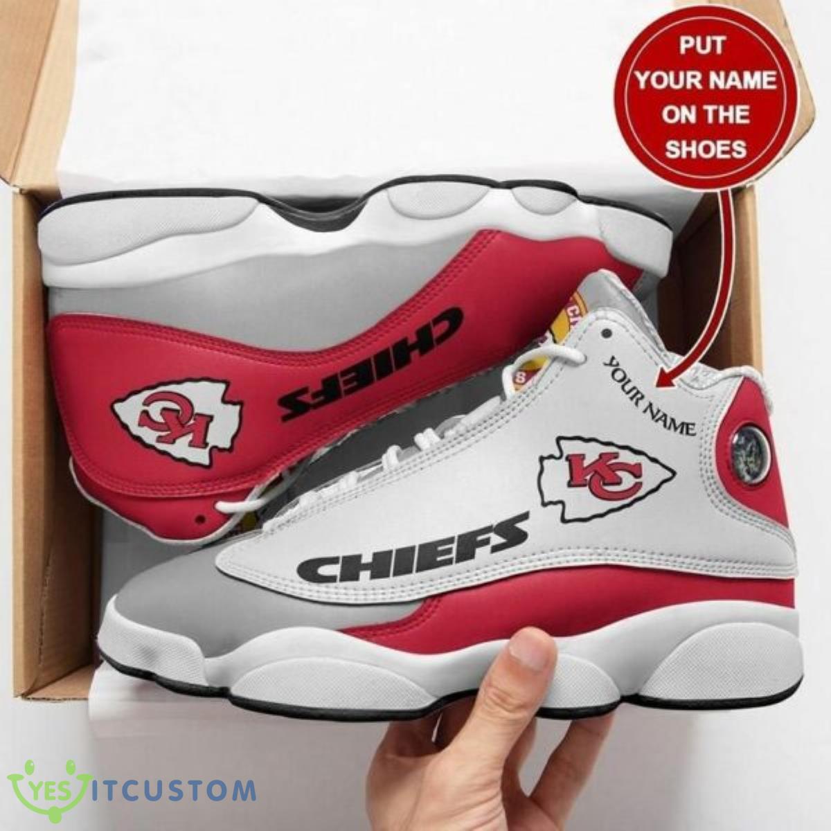 custom name kansas city chiefs nfl air jordan 13